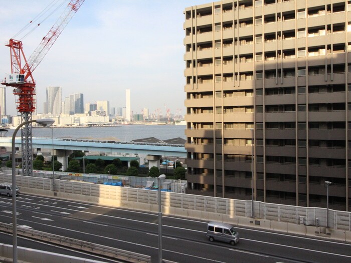 室内からの展望 カナルフロント芝浦