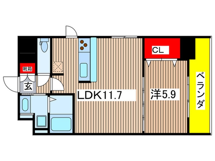 間取り図 オズレ-ベル