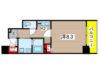 間取図 オズレ-ベル