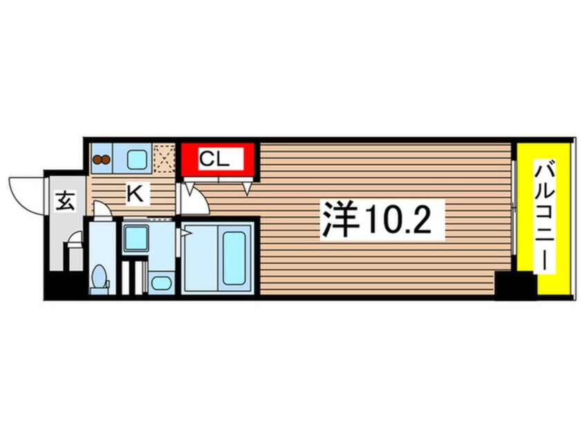 間取図 オズレ-ベル
