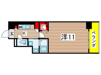 間取図 オズレ-ベル
