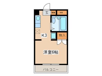 間取図 ヴィラパピヨン