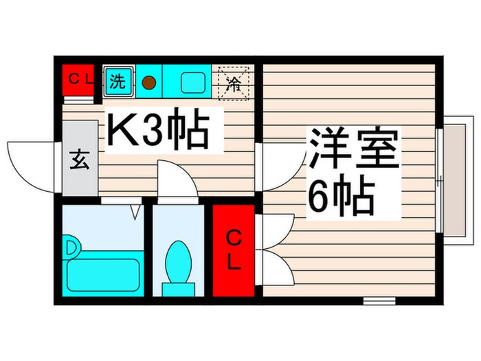 間取り図 クレアール西新井