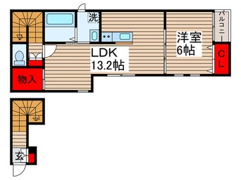 間取図 JLIVE行徳