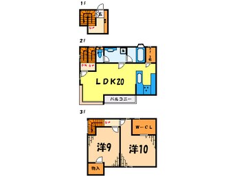 間取図 ファ－ストコ－ト