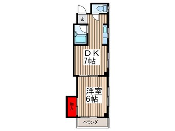 間取図 イズミハイム
