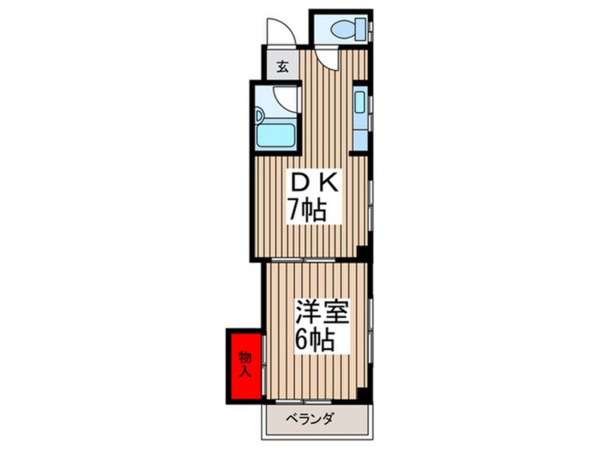 間取図 イズミハイム