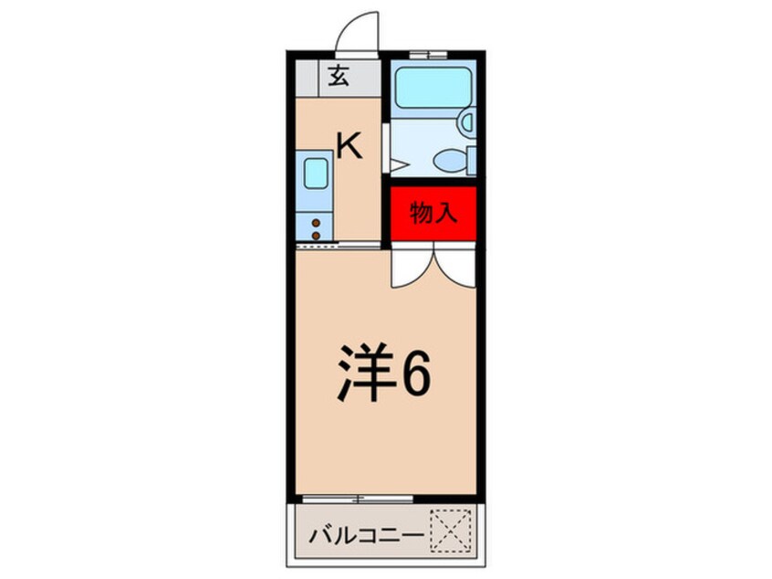 間取図 メゾン中野