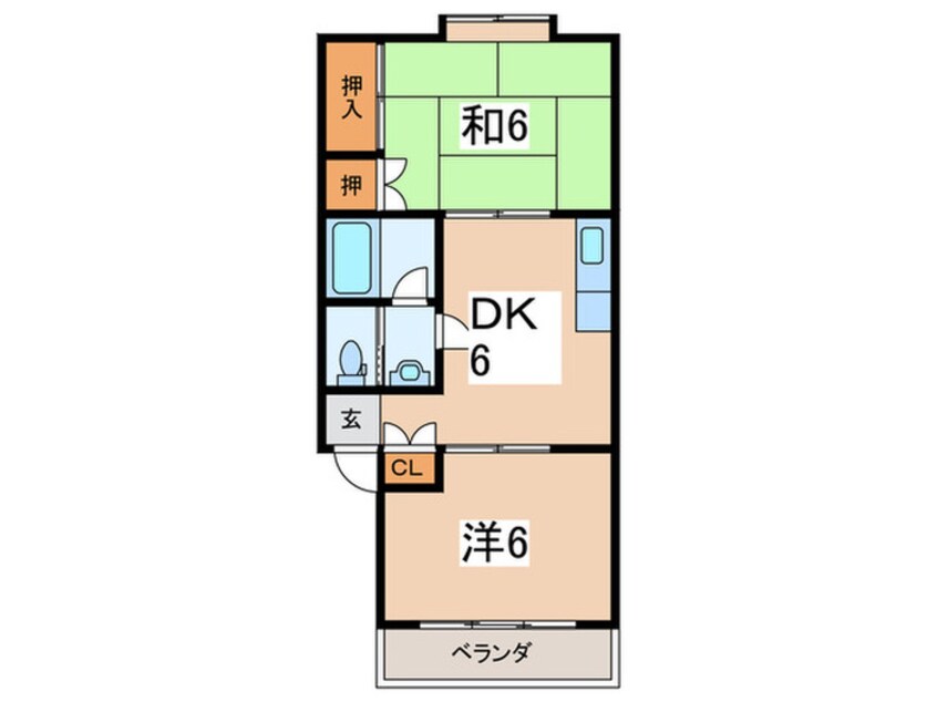 間取図 シャルムT