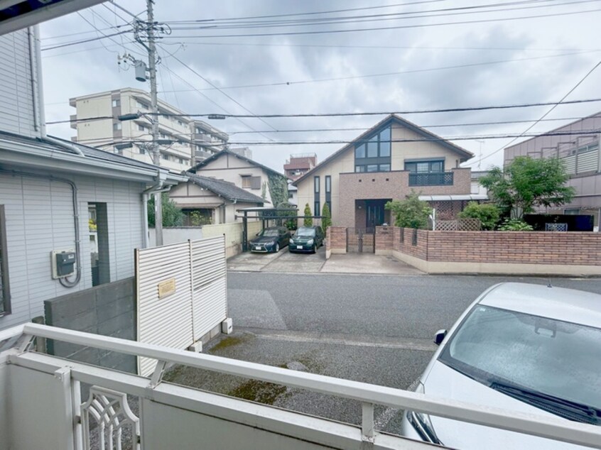 室内からの展望 神明マンション