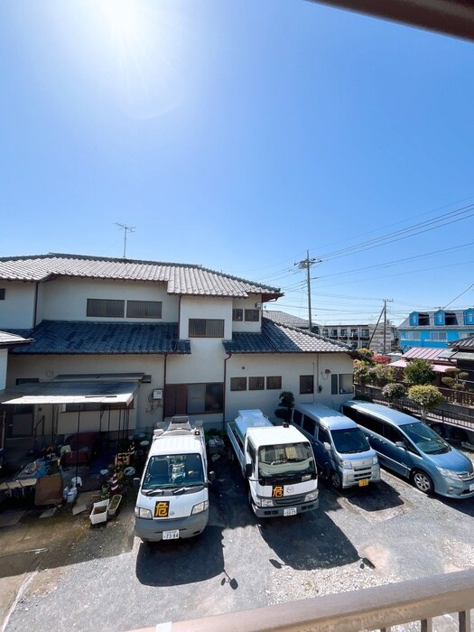 室内からの展望 コ―ポ細野