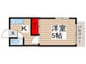 小林荘 1Kの間取り