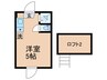 ソフィアステップ 1Rの間取り