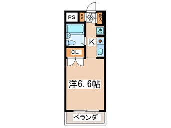 間取図 プランドール聖蹟