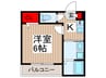 robot home 西小仙波町 1Kの間取り