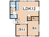 ハイツウィング 2LDKの間取り
