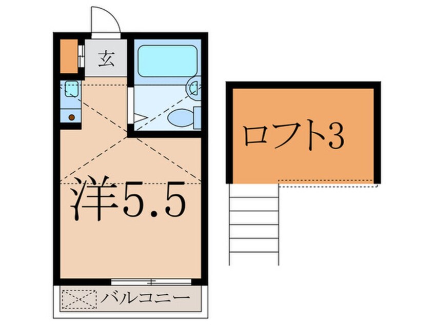 間取図 ロイヤル南