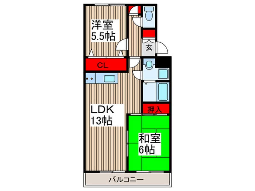 間取図 メゾン島田