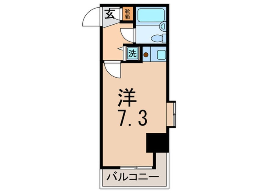 間取図 ライオンズプラザ白山（２０４）