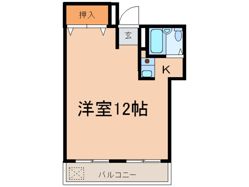 間取図 コア六角橋