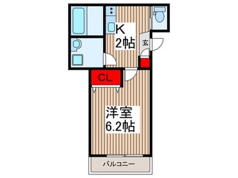 間取図 仮)KEIAI RESIDENCE 西所沢