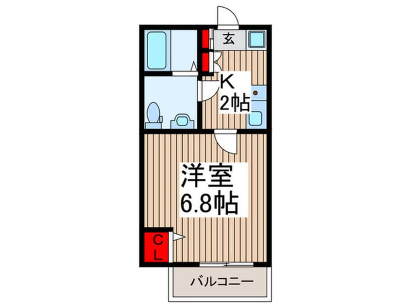 間取図 仮)KEIAI RESIDENCE 西所沢
