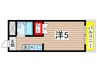 北浜ビル 1Rの間取り