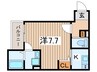 仮）さがみ野３丁目共同住宅 1Kの間取り