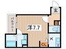 仮）さがみ野３丁目共同住宅 1Kの間取り