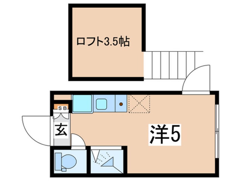 間取図 ハーモニーテラス長崎