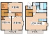 シルクパレスＣ 3LDKの間取り