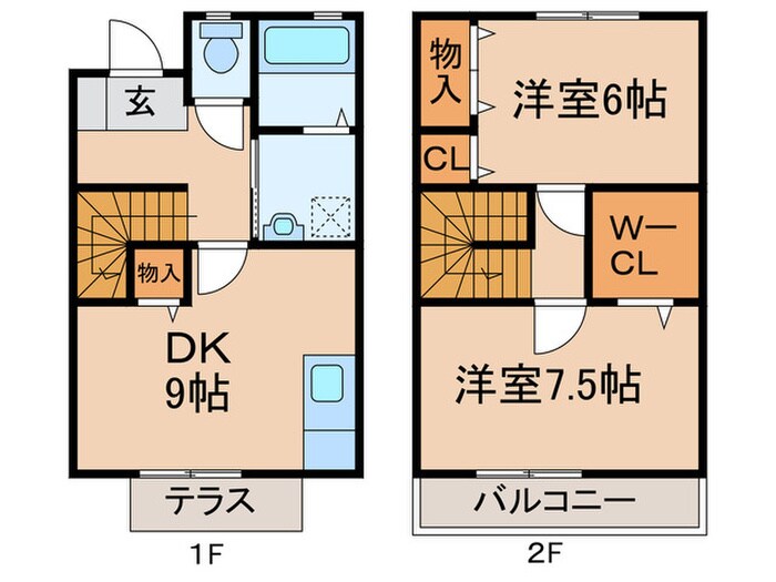 間取り図 パークハイムK　Ⅱ