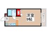 シティハイツ 1Rの間取り