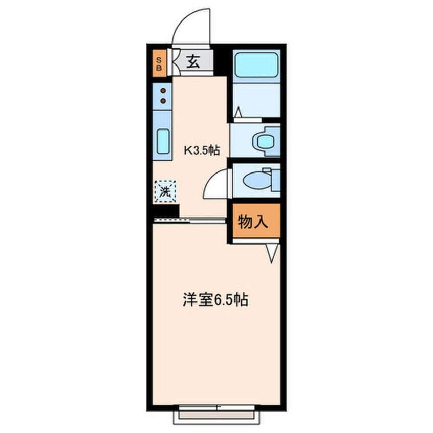 間取図 シュガーシェソワ