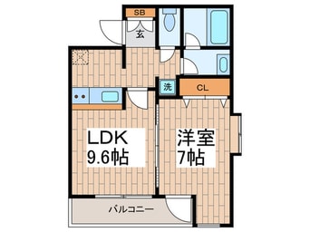 間取図 ルミエール・コート