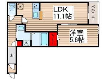 間取図 Ｆｒａｎｋｌｉｎ　Ａｖｅ.