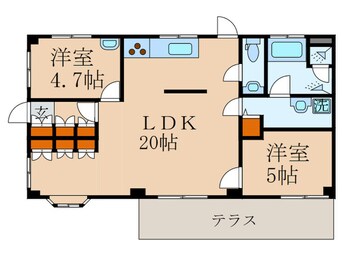 間取図 中野ヒルズ