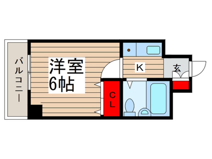 間取図 プランドール富浜第Ⅱ