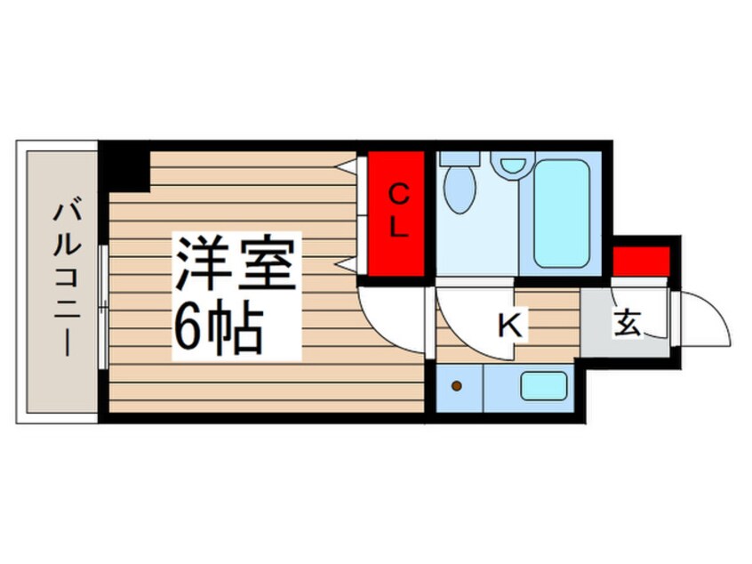 間取図 プランドール富浜第Ⅱ