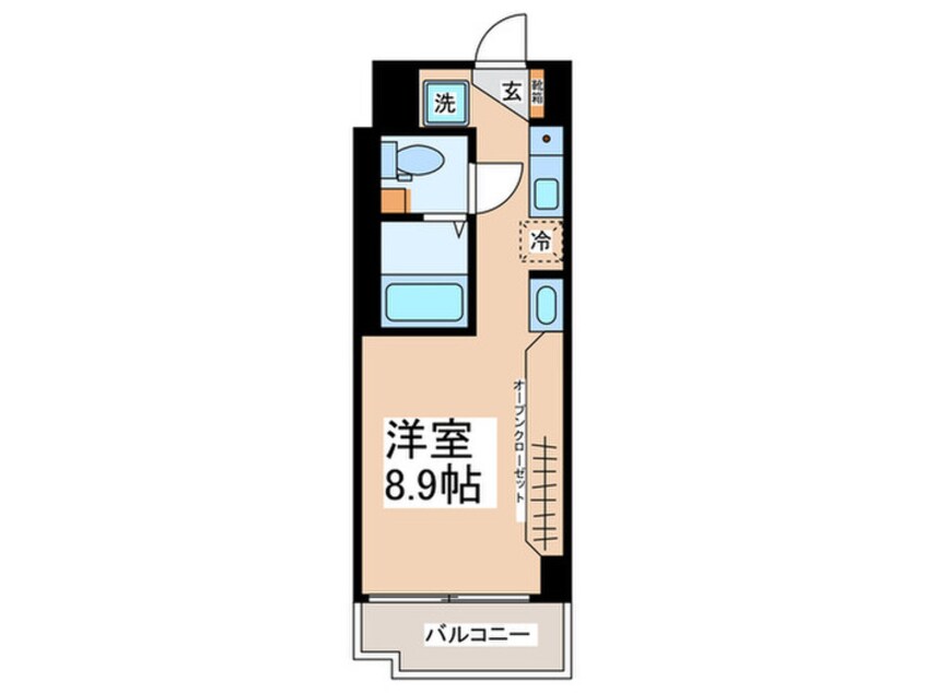 間取図 エクサハイツ元住吉