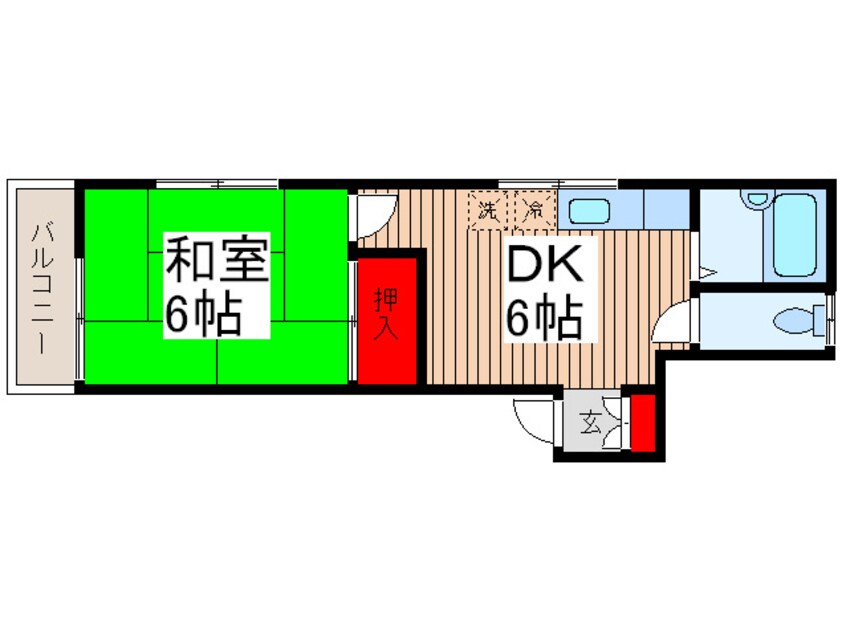 間取図 エ－ユ－ハイム