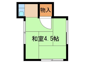 間取図 上地荘Ｂ棟