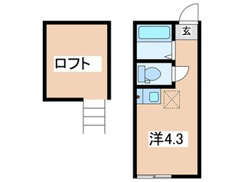 間取図 ユナイト野島パーム・ビーチ