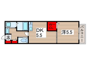 間取図 Buena casa西千葉