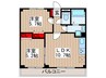 リライアブルパレスⅠ 2LDKの間取り