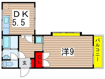間取図 ハイツナカムラ第一