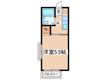 間取図 玉川学園一番館