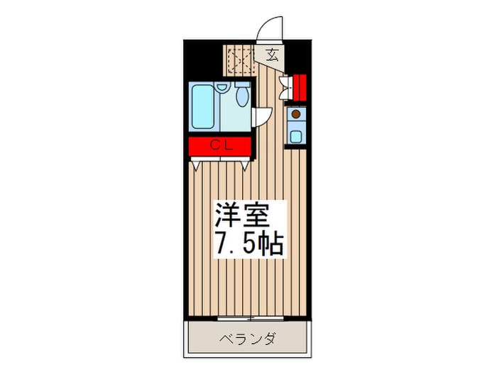 間取り図 シャルマン高砂Ⅱ