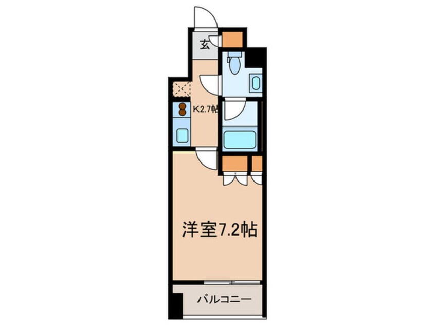 間取図 品川イ－スト