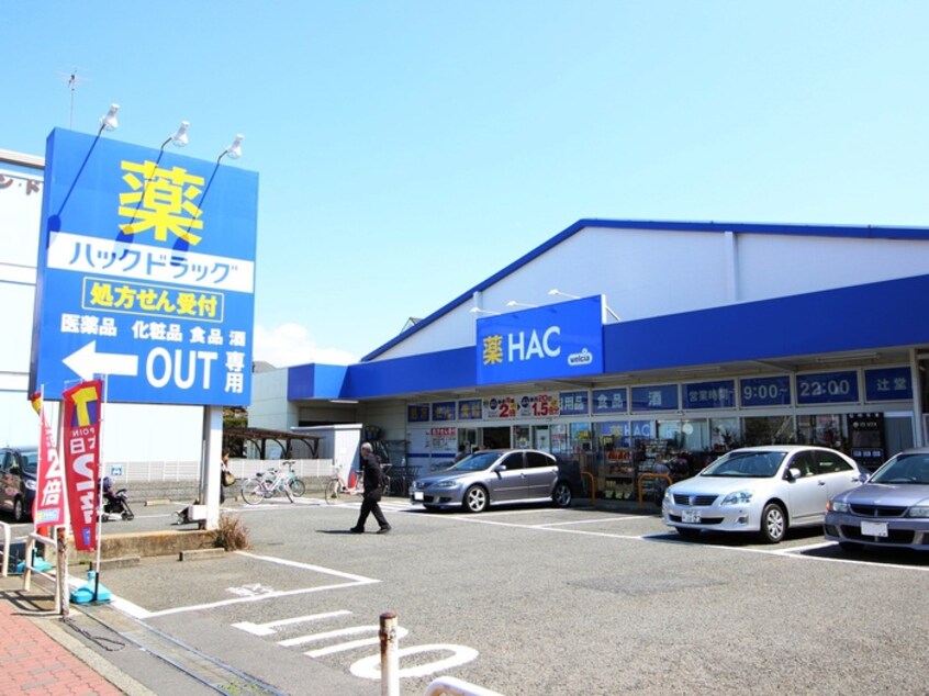 ハックドラッグ辻堂店(ドラッグストア)まで380m プラザドゥセ－ブル